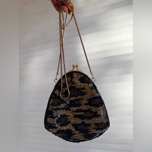 Vintage Handbags - Vintage Carolyne Barton Night Beaded Evening Bag